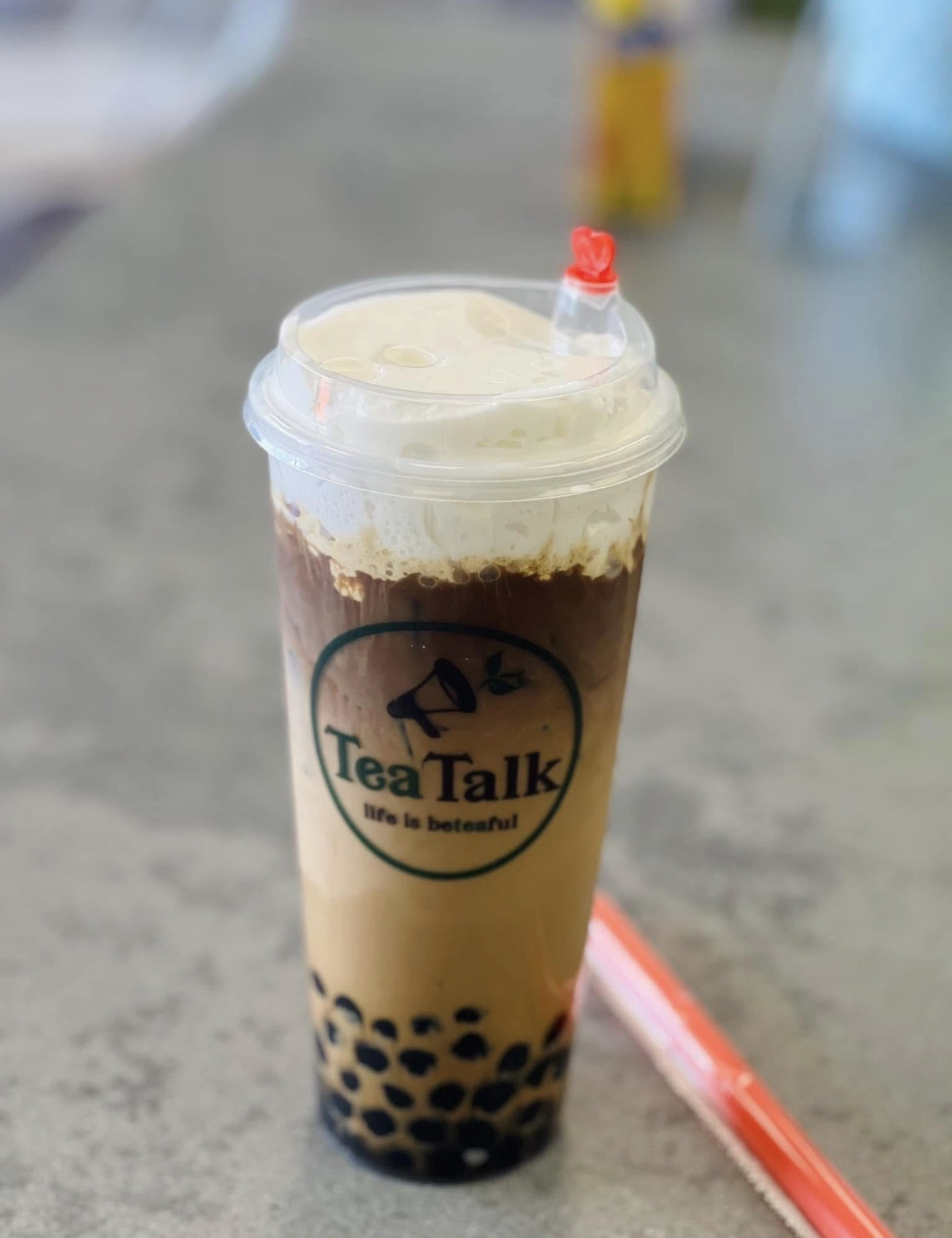 Crème Brûlée Milk Tea