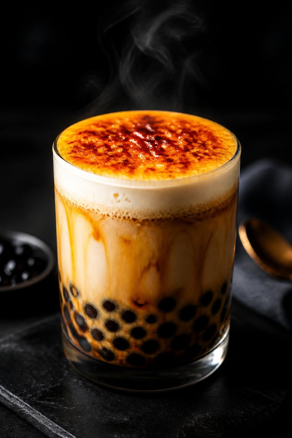 Crème Brûlée Milk Tea